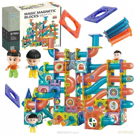 Klocki magnetyczne zamek 268el [KLOCKI]
