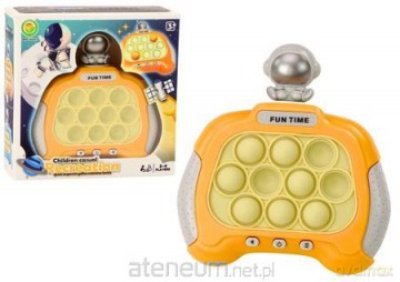 Kosmonauta sensoryczny Pop-It ze światłem i dźwięk [GRA]