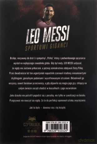 Leo Messi. Sportowi giganci - Mateusz Miga [KSIĄŻKA]