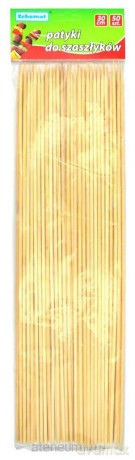 Patyki do szaszłyków 30cm 50szt