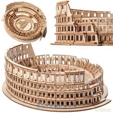 Puzzle drewniane 3D Koloseum