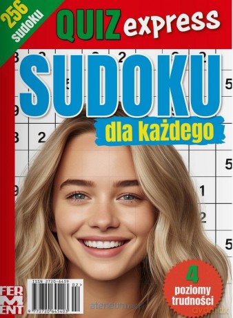 Quiz express 2/2024 Sudoku dla każdego [GRA]