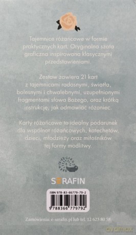Tajemnice Różańca Świętego (karty różańcowe) - Beata Kowalewska-Tylka [KSIĄŻKA]
