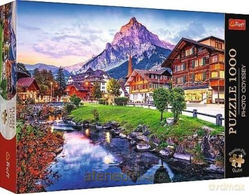 TREFL 1000 el. Alpejskie miasteczko Szwajcaria [PUZZLE]