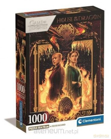CLEMENTONI 1000 el. Compact House Of The Dragon [PUZZLE]