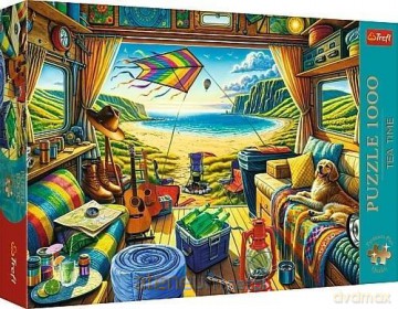 TREFL 1000 el. Kamperem w podróży [PUZZLE]