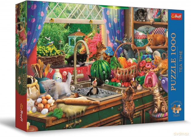 TREFL 1000 el. Kociaki rozrabiaki [PUZZLE]