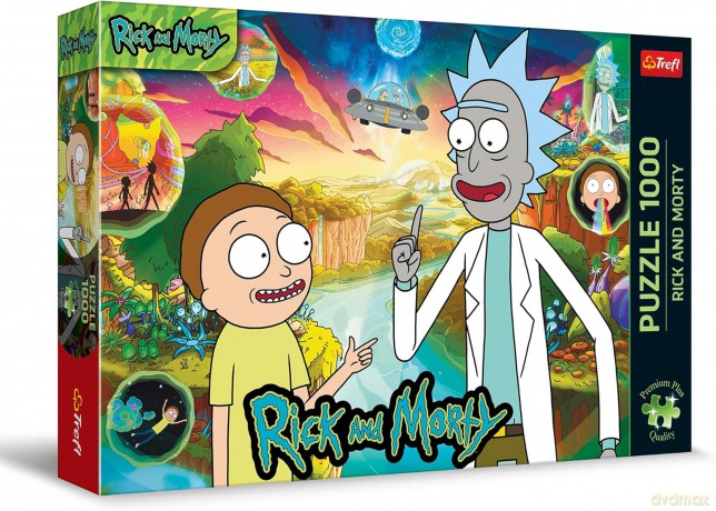 TREFL 1000 el. Rick i Morty [PUZZLE]