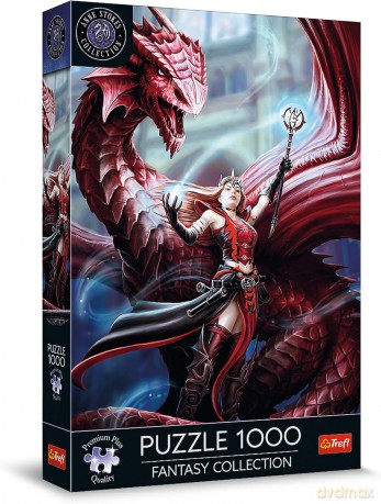 TREFL 1000 el. Szkarłatny Mag [PUZZLE]