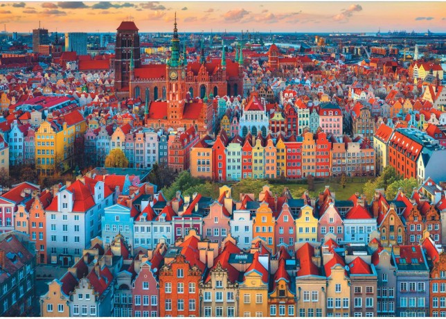 TREFL 1000 el. Widok na Gdańsk, Polska [PUZZLE]