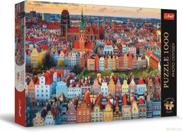 TREFL 1000 el. Widok na Gdańsk, Polska [PUZZLE]