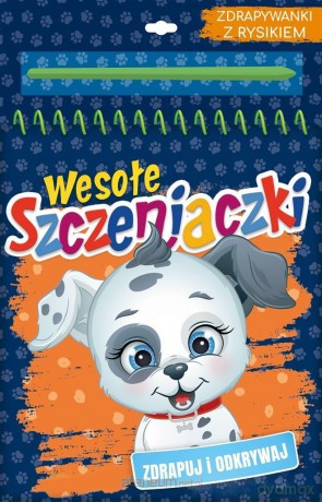 Wydrapywanka Wesołe szczeniaki Dalmatyńczyk [KSIĄŻKA]