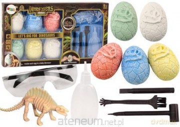 Zestaw archeologiczny Jaja Dinozaurów 6szt