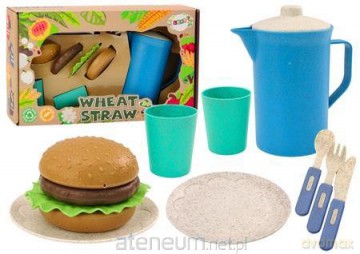 Zestaw naczyń hamburger 11el