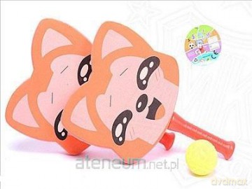 Zestaw rakietek piankowych z piłeczką