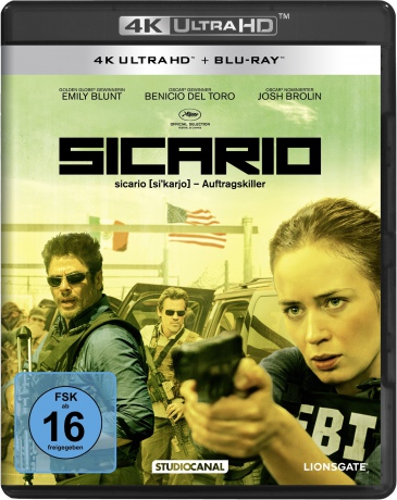 Sicario [Blu-Ray 4K]+[Blu-Ray]