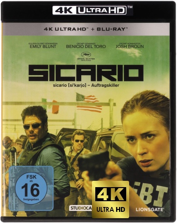 Sicario [Blu-Ray 4K]+[Blu-Ray]