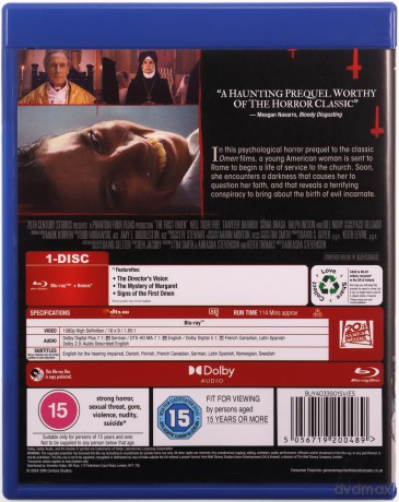 The First Omen (Omen: Początek) [Blu-Ray]