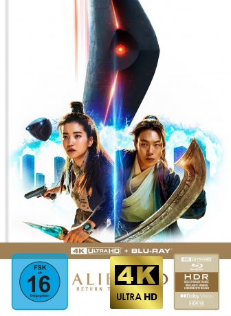 Alienoid 2: Return to the Future (mediabook) [Blu-Ray 4K]+[Blu-Ray]