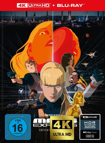 Mars Express (Mars Express. Świat, który nadejdzie) (mediabook) [Blu-Ray 4K]+[Blu-Ray]