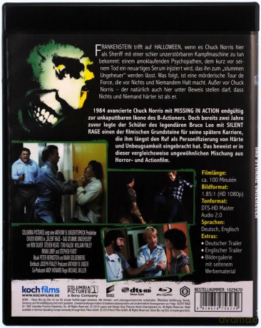 Silent Rage (Utajona furia) [Blu-Ray]
