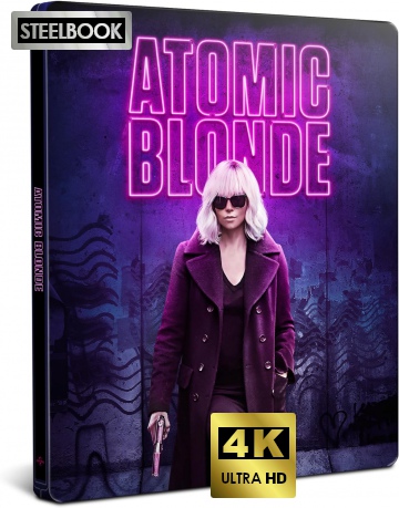 Atomic Blonde (steelbook) Collector's Edition [Blu-Ray 4K]+[Blu-Ray]