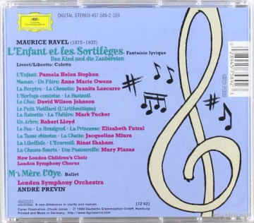 Previn, London Symph. Orch.: L'enfant Et Les Sortileges [CD]
