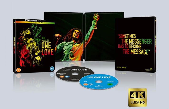 Bob Marley: One Love (steelbook) [Blu-Ray 4K]+[Blu-Ray]