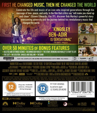 Bob Marley: One Love (steelbook) [Blu-Ray 4K]+[Blu-Ray]