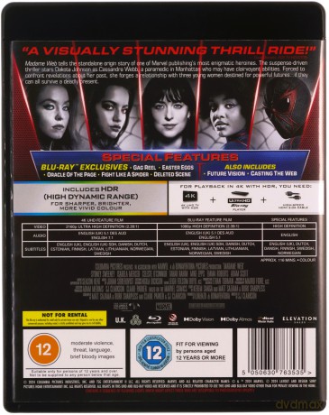 Madame Web [Blu-Ray 4K]+[Blu-Ray]