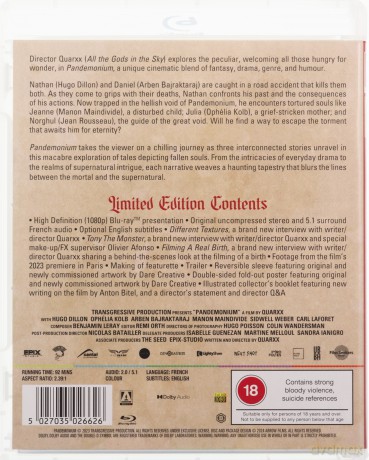 Pandemonium (Limited Edition) [Blu-Ray]