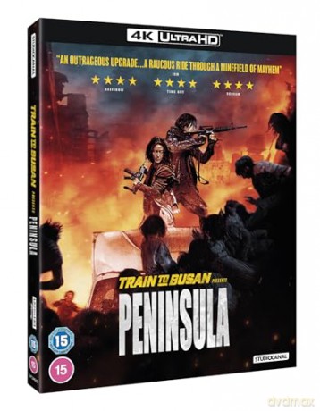 Train To Busan Presents: Peninsula (Zombie express 2: Półwysep) [Blu-Ray 4K]+[Blu-Ray]