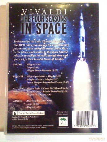 Vivaldi The Four Seasons In Space [DVD]