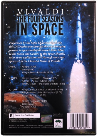 Vivaldi The Four Seasons In Space [DVD]