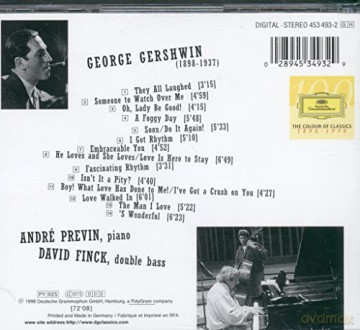Previn/Finck: Gershwin We Got Rythm [CD]