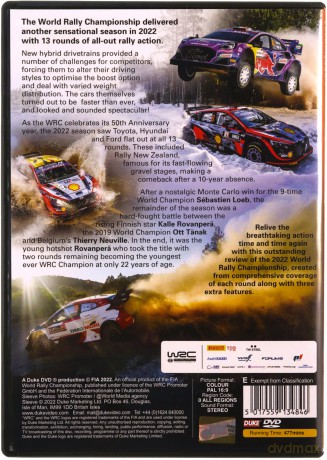 World Rally Championship 2022 Review [DVD]