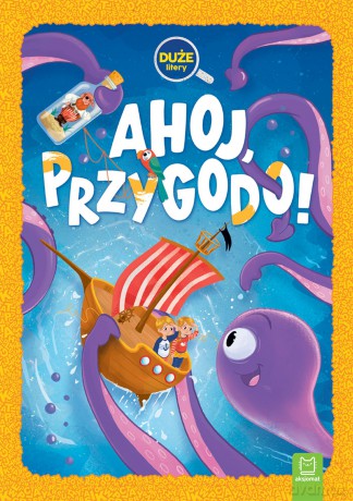 Ahoj, przygodo! Duże litery - Agata Giełczyńska-Jonik [KSIĄŻKA]