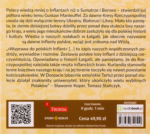 Kresy północy. Wyprawa do polskich Inflant - Sławomir Koper, Tomasz Stańczyk [AUDIOBOOK]