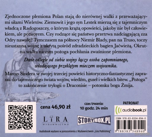 Pożoga - Marcin Sindera [AUDIOBOOK]