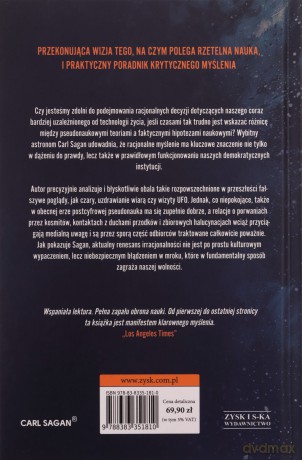 Świat opanowany przez demony. Nauka jako światło w mroku - Carl Sagan, Ann Druyan [KSIĄŻKA]