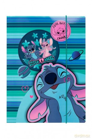 Teczka przestrzenna A4 tekturowa Disney Core Stitch