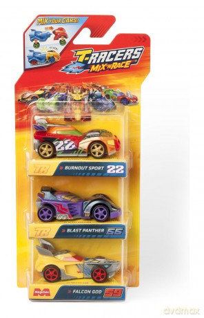 T-Racers Mix ?N Race Pack 3 Blister 1 szt. mix