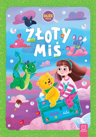 Złoty Miś. Duże litery - Agata Giełczyńska-Jonik [KSIĄŻKA]