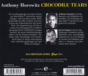 Alex Rider 08 Crocodile Tears [CD]