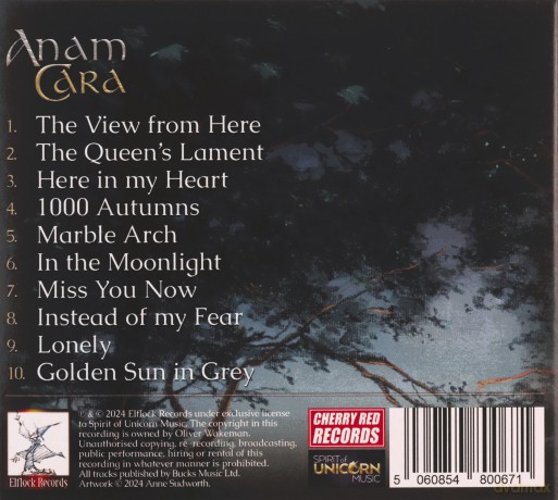 Oliver Wakeman: Anam Cara [CD]