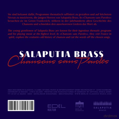 Salaputia Brass: Chansons Sans Paroles [CD]