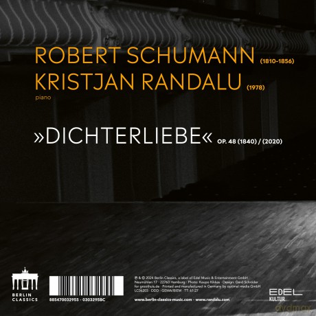 Kristjan Randalu: Dichterliebe [CD]