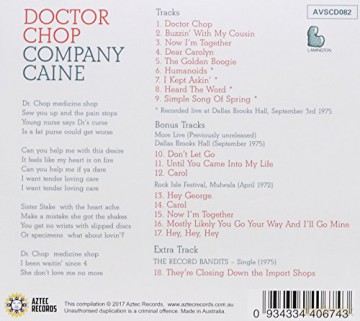 Company Caine: Dr Chop [CD]