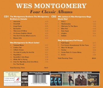 Wes Montgomery: Four Classic Albums [2CD]