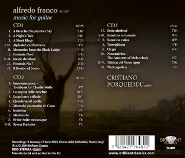 Cristiano Porqueddu: Franco: Music For Guitar [3CD]